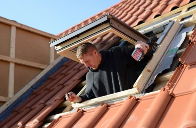 Pose de fenêtres de toit Velux à Belberaud